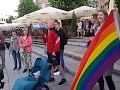 17.05.2019 „Tęczowy Białystok”: Demonstracja LGBT Rynek Kościuszki