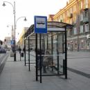 Bus shelters in Białystok (Lipowa)