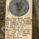 Targa Pentedattilo San Gaetano Catanoso