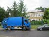 Blue trucks in Białystok (Waste collection trucks)
